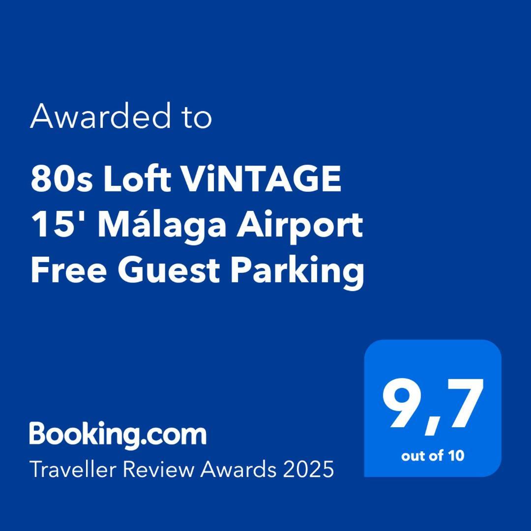 80S Loft Vintage 15' Malaga Airport Free Guest Parking Daire Alhaurín de la Torre Dış mekan fotoğraf